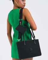 Us Polo Assn Mini Cüzdan Detaylı El Çantası Siyah