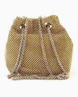 Guess Lua Pouch Taş Detaylı Büzgülü El Çantası