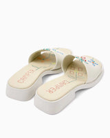 Camper Tws Deri Terlik Beyaz