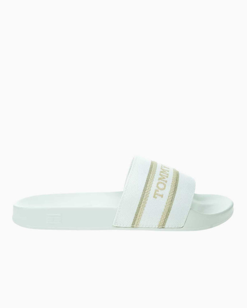 Tommy Hilfiger Poolside Flip Flops Terlik Ecru