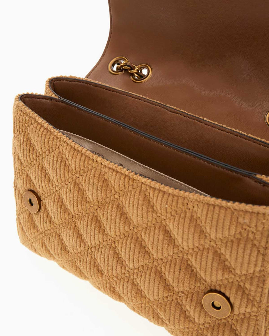 Guess Giully II Kadın Omuz Çantası Cognac