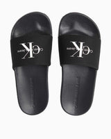 Calvin Klein Slide Monogram Flip Flops Terlik Black