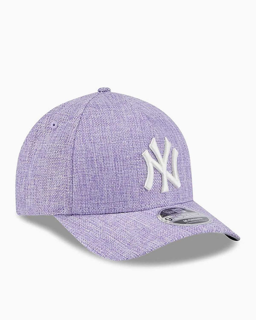 New Era Cotton Weave NY Unisex Şapka Lila