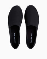 Calvin Klein Flatform Espadrilles Logolu Ayakkabı Triple Black