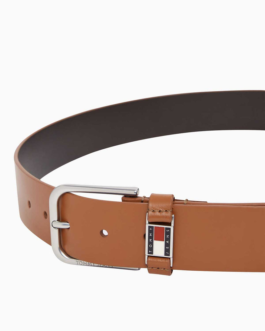 Tommy Hilfiger Leather Fixed Kemer Cognac