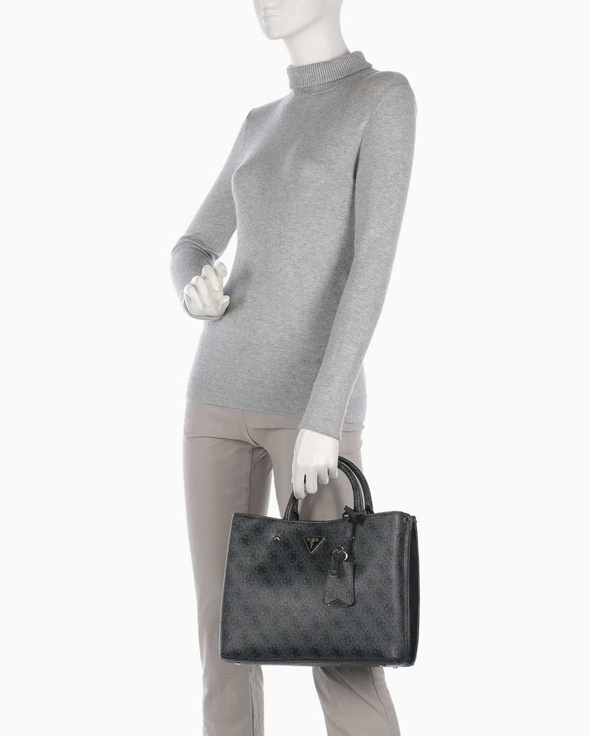 Guess Meridian Girlfriend El Çantası Coal Logo