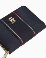 Tommy Hilfiger Poppy Medium Zip Around Wallet Cüzdan Space Blue Corp