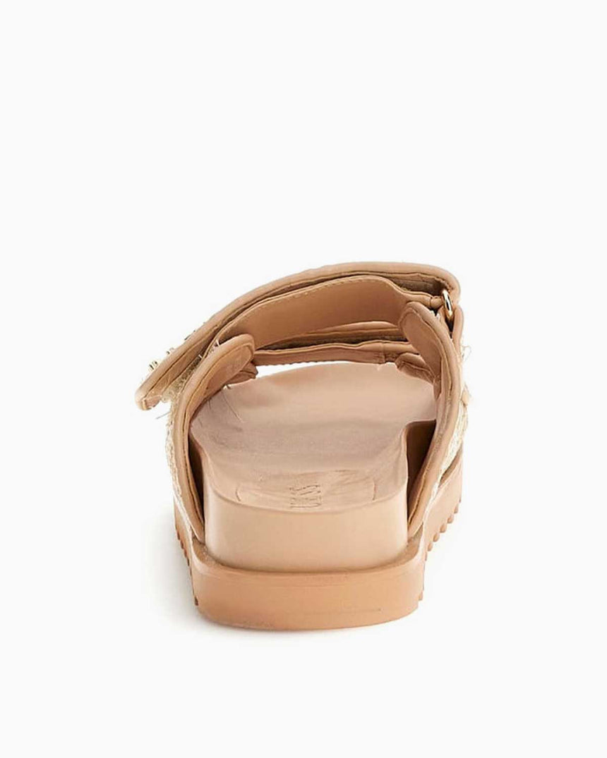 Guess Fadelizz Çift Bantlı Terlik Cream