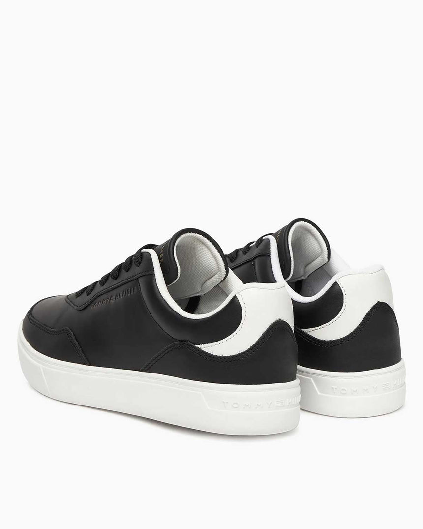 Tommy Hilfiger Casual Cupsole Kadın Sneaker Black