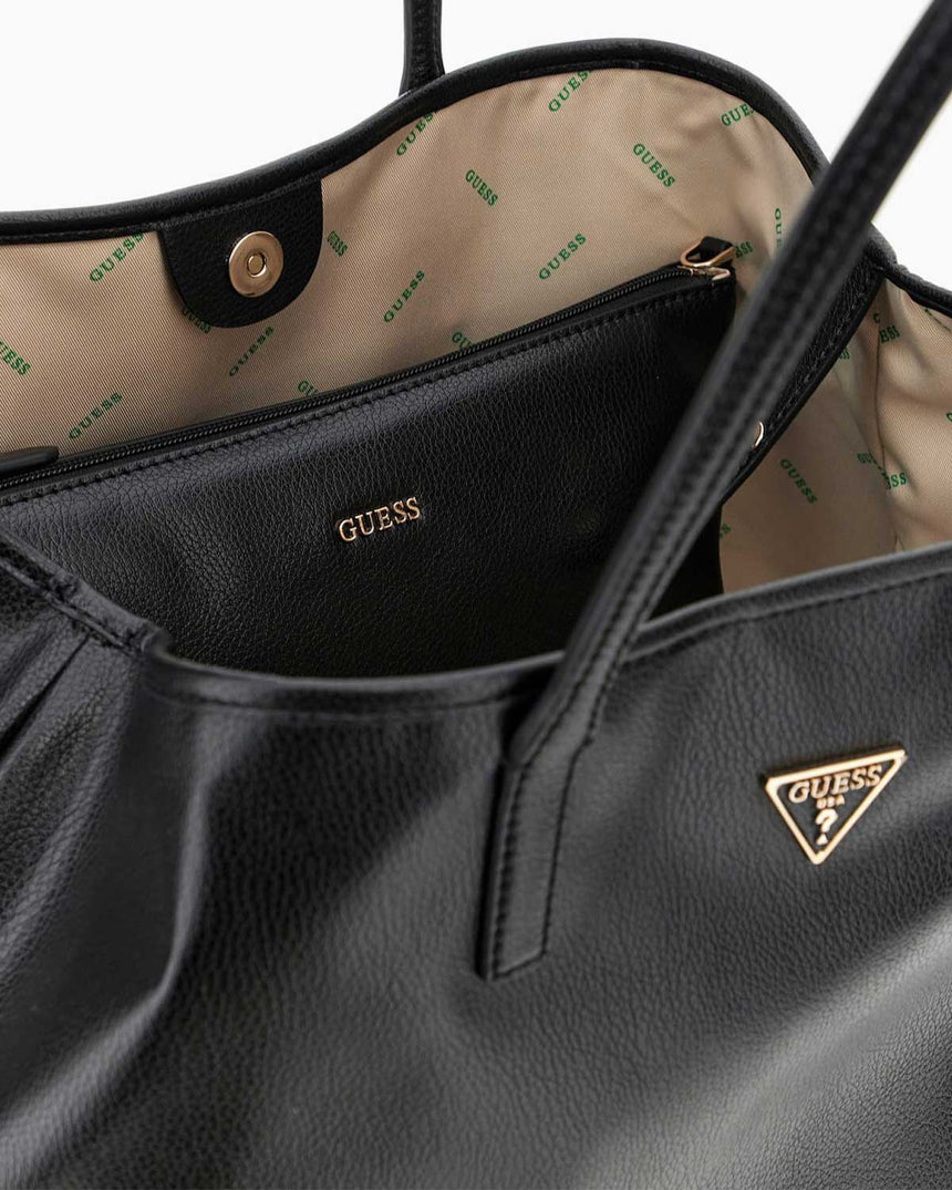Guess Logo Detaylı Omuz Çantası Black