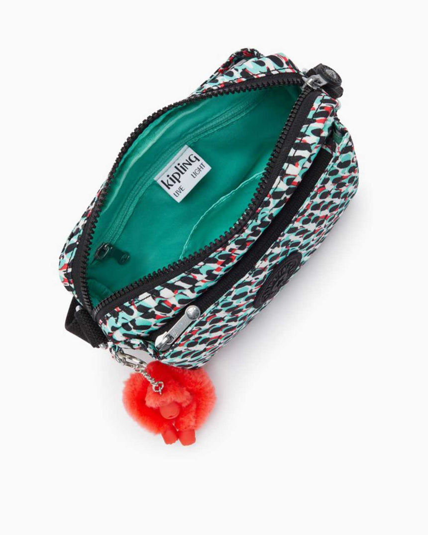 Kipling Abanu Çapraz Askılı Kadın Çantası Abstract Print