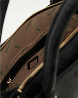 Guess Eco Erica Satchel El Çantası Coal Logo