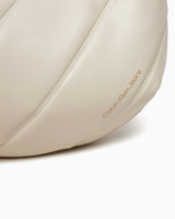 Calvin Klein Quilted Crossover Çapraz Askılı Çanta Beige