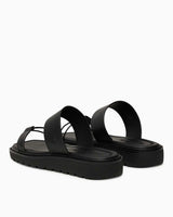 Calvin Klein Zadar Halat Detaylı Yumuşak Kadın Sandalet CK Black