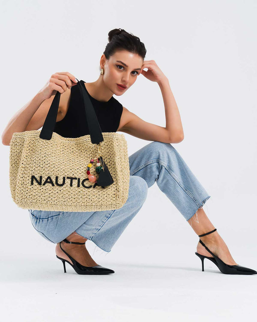 Nautica Kadın Omuz Çantası Açık Bej