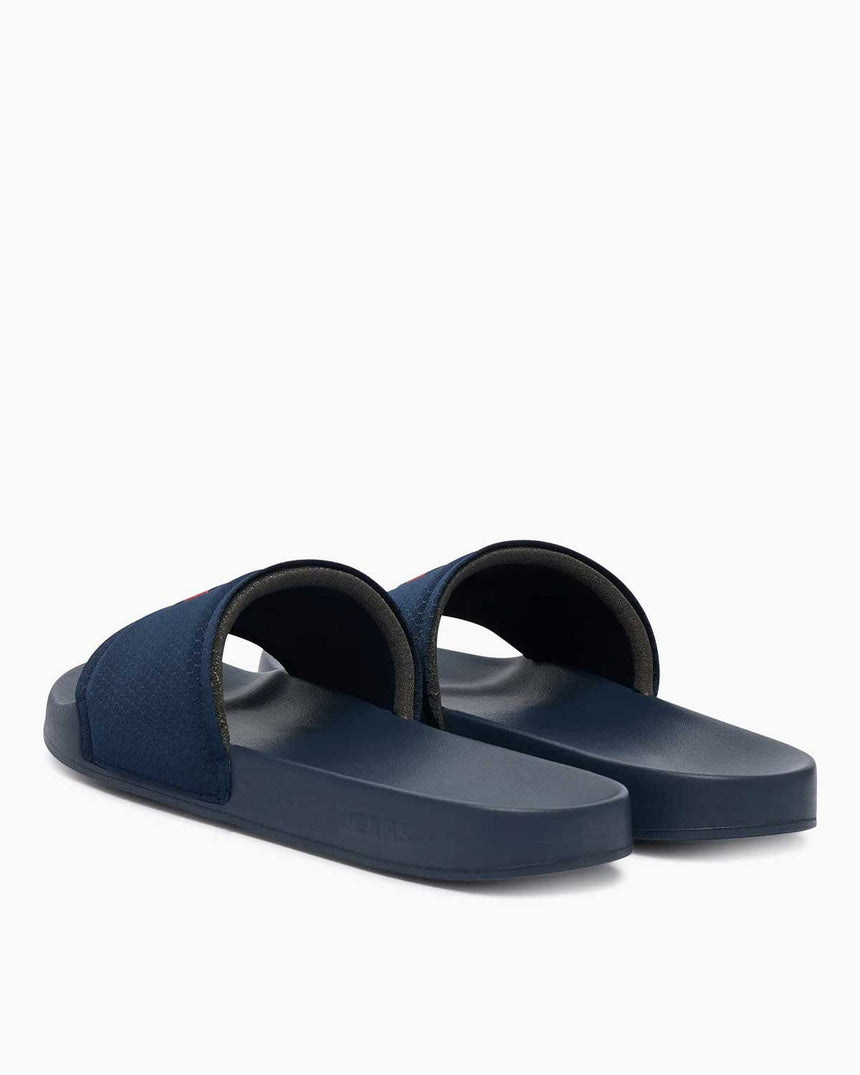 Tommy Hilfiger Aqua Pool Slide Erkek Terlik Dark Night Navy