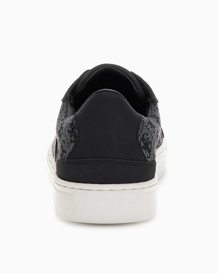 Guess Todi Monogram Sneaker Coal Black