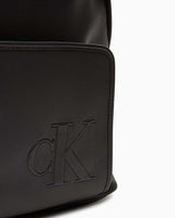 Calvin Klein Kabartma Baskılı 40 Erkek Sırt Çantası Black
