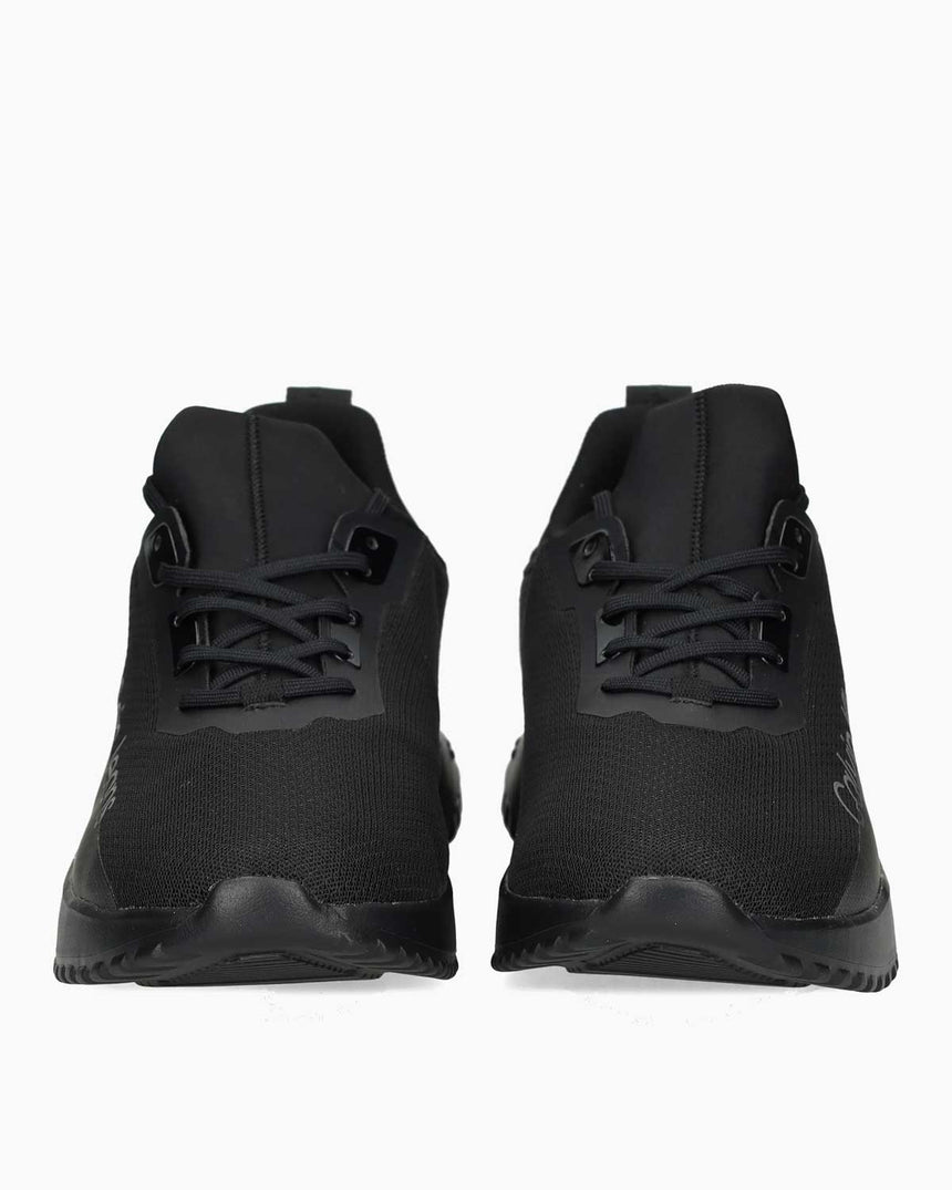 Calvin Klein Jeans Eva Runner Low Top Sneaker Triple Black