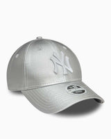 New Era Wmns Denim 9Forty Ny Şapka Gümüş