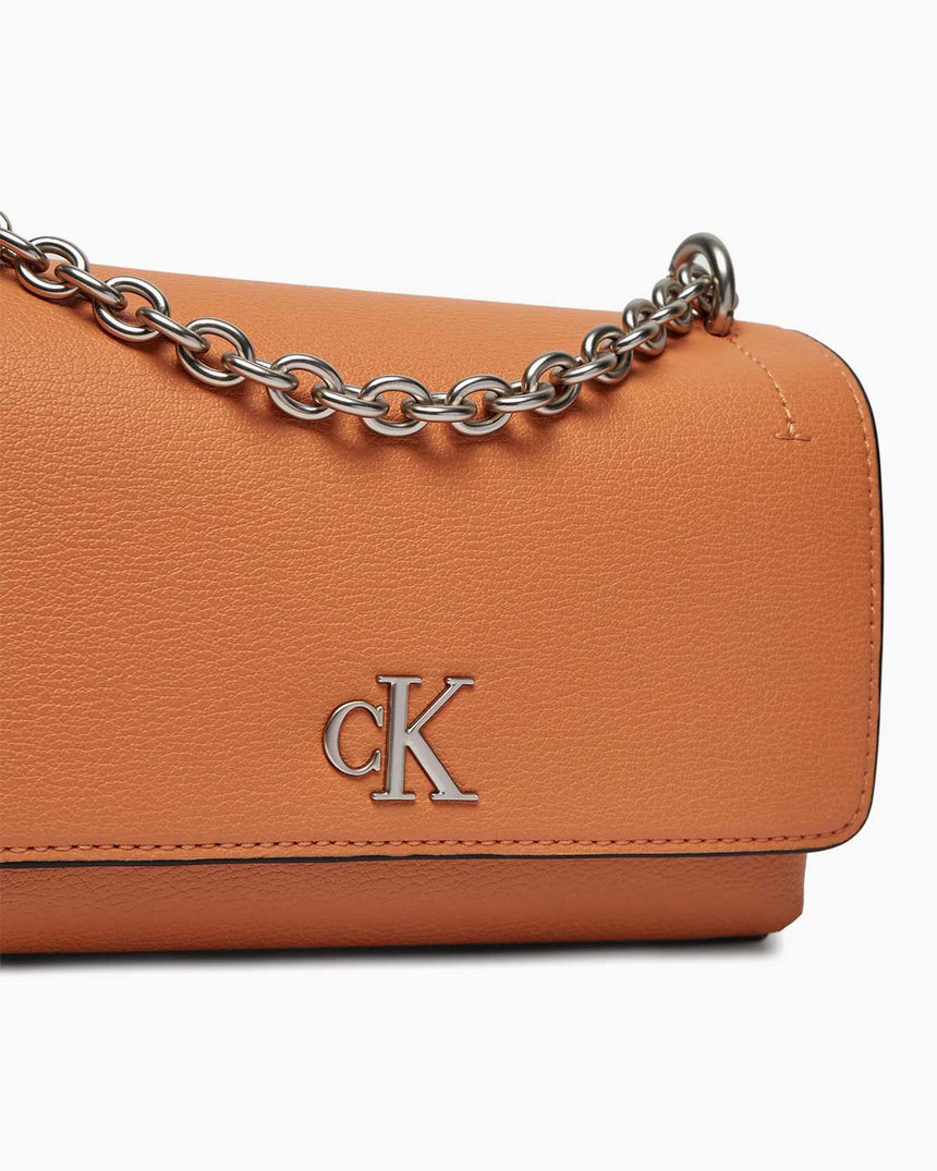 Calvin Klein Minimal Monogram Çapraz Askılı Çanta Brown
