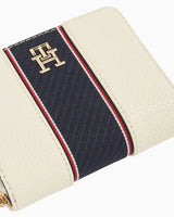Tommy Hilfiger Legacy Şeritli Medium Cüzdan Sugarcane