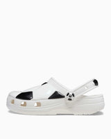 Crocs Classic Soccer Ball Clog Terlik White - Black