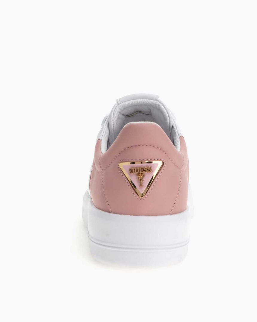 Guess Ronii Logo Detaylı Sneaker White - Pink
