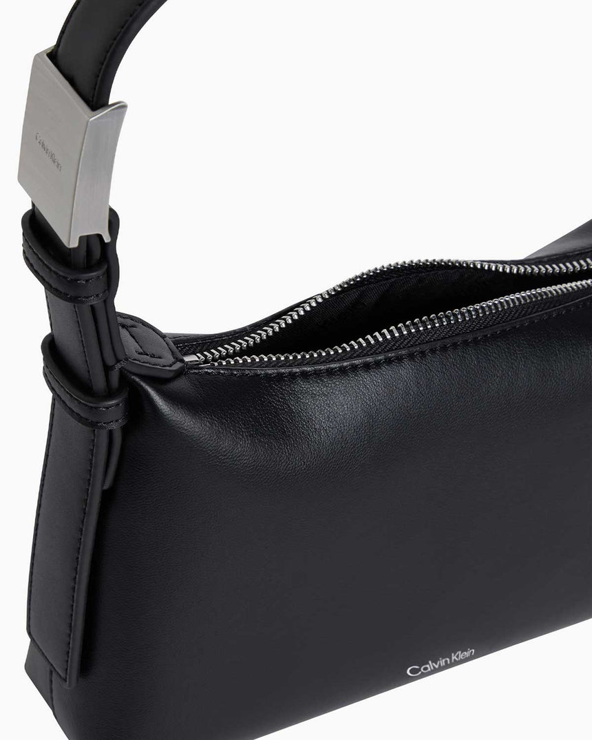 Calvin Klein Hardware Handle Mini Çapraz Askılı Çanta CK Black