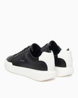 Calvin Klein Avenue Kısa Kalın Taban Erkek Sneaker Black/Bright White
