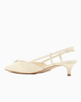 Guess Jesson Dress Shoes Topuklu Ayakkabı Cream