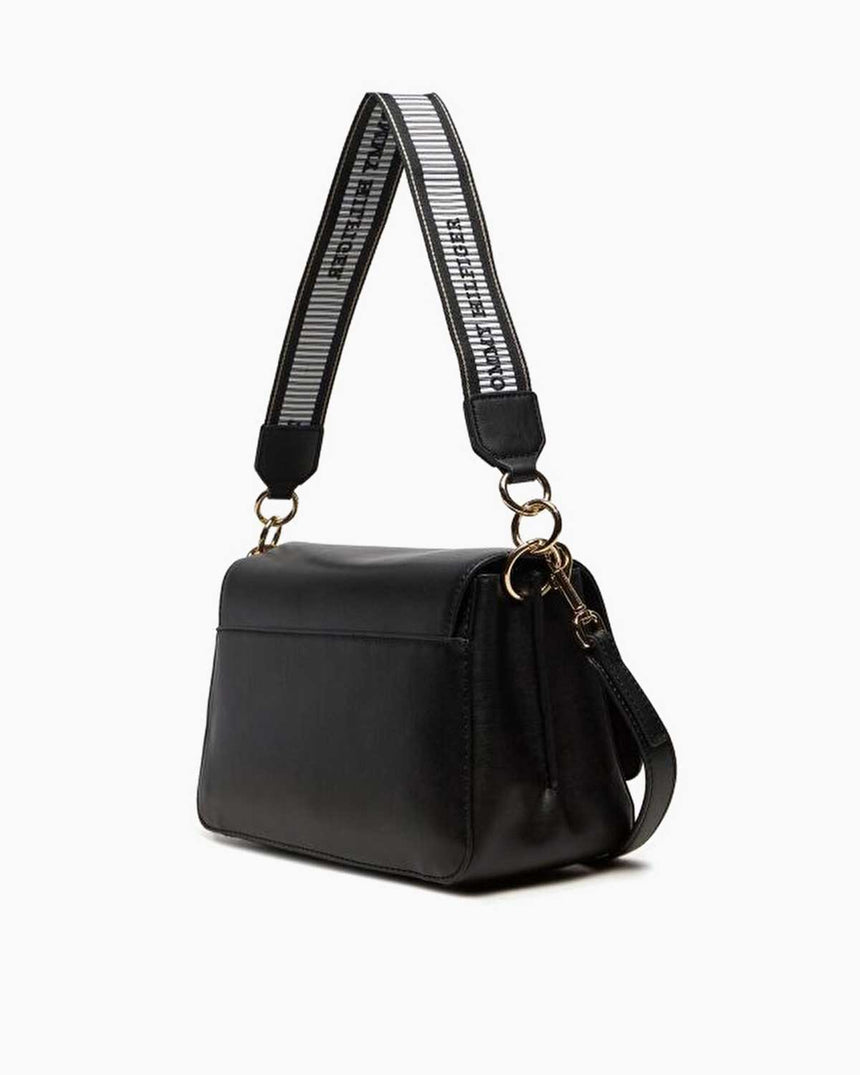 Tommy Hilfiger Fresh Shoulder Bag Omuz Çantası Black