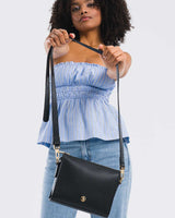 Us Polo Assn Ayarlanabilir Askılı Çapraz Çanta Siyah