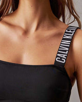Calvin Klein Bandeau Swim Tops Straplez Bikini Üstü Pvh Black