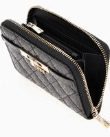 Guess Blane Idra Orta Boy Fermuarlı Kadın Cüzdan Black