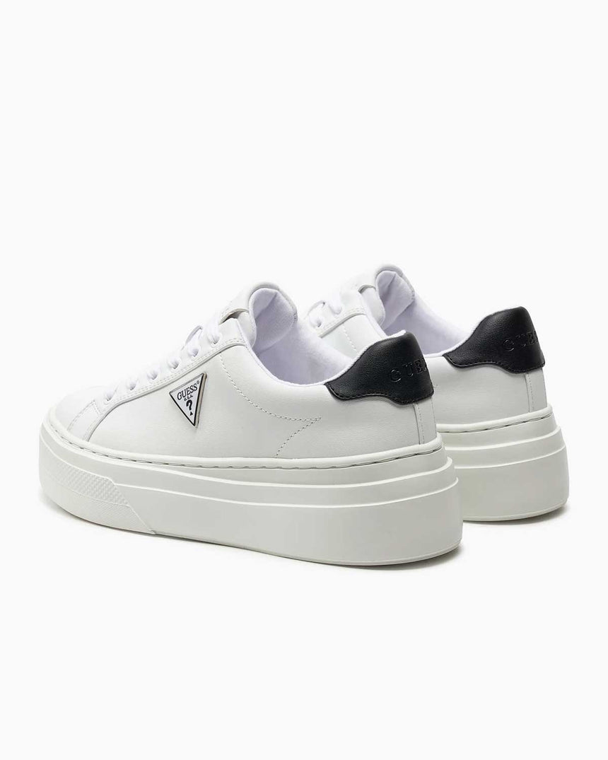Guess Amera Logolu Sneaker White - Black