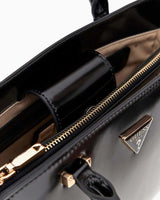 Guess Arnela Rugan Satchel El Çantası Black