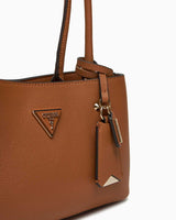 Guess Emiliya Girlfriend Aksesuarlı Omuz Çantası Cognac