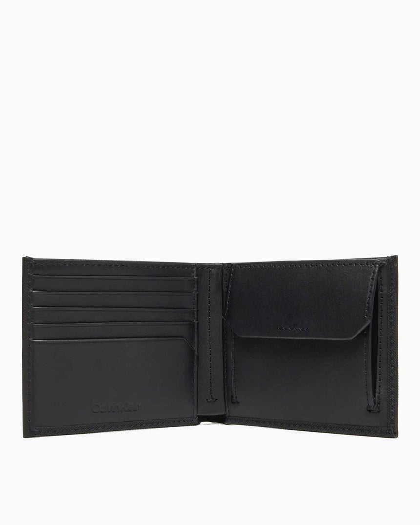 Calvin Klein Must Bozuk Para Cepli Katlanabilir Erkek Cüzdan Black