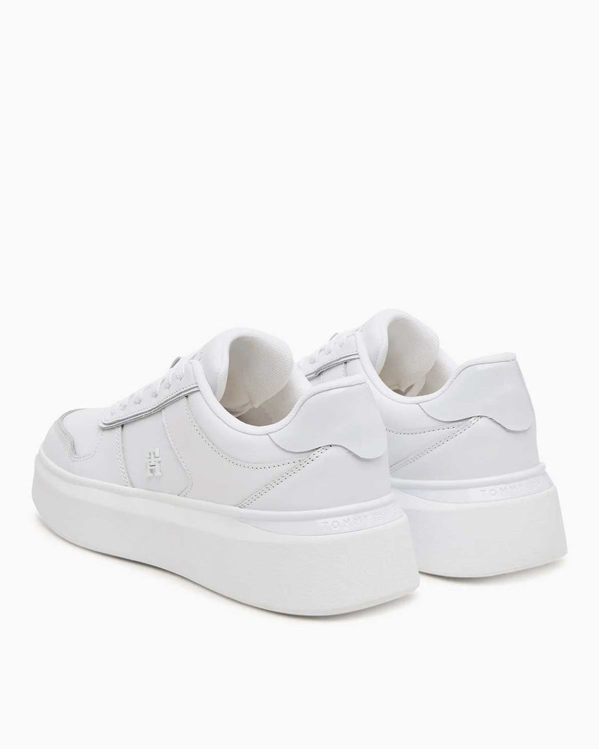 Tommy Hilfiger Estefania Patent Platform Kadın Sneaker White
