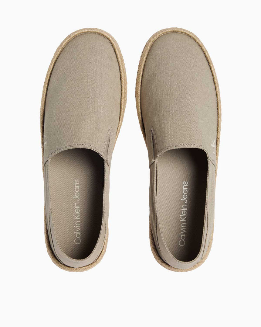 Calvin Klein Espadrilles Logolu Ayakkabı Weathered Teak