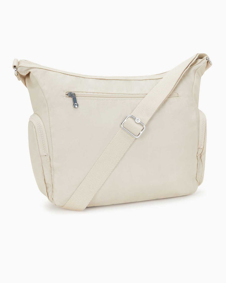 Kipling Gabbie Kadın Omuz Çantası Beige Pearl