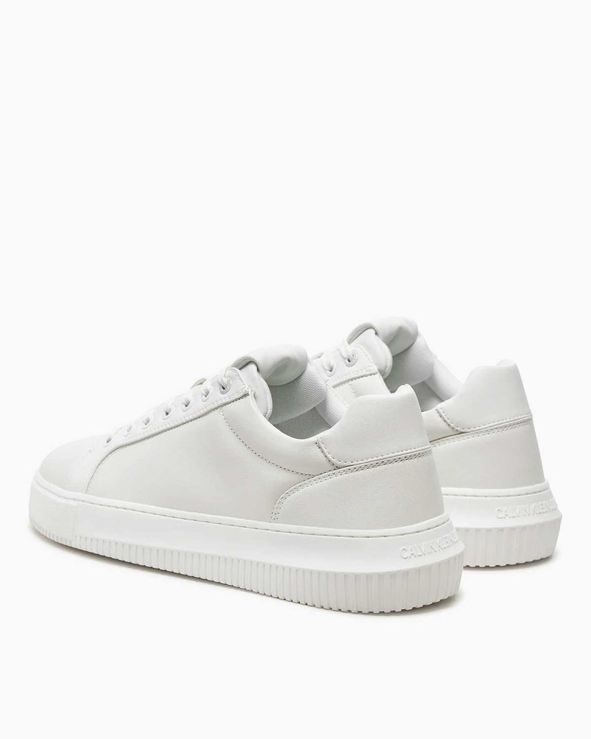 Calvin Klein Jeans Chunky Cupsole Clean Low Top Sneaker Triple Bright White