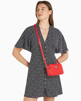 Tommy Hilfiger Ess Must Convertible Camera Bag Red Hot