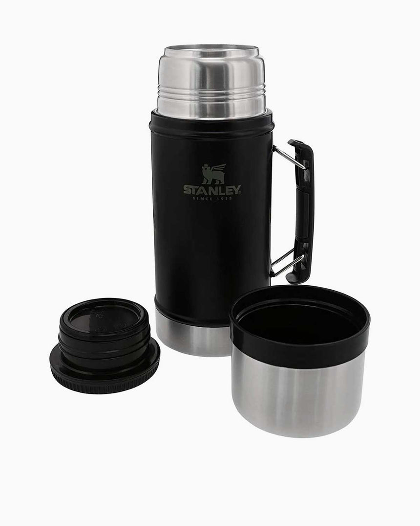 Stanley Efsane Klasik Seri-0.94 Litre Vakumlu Çelik Yemek Termosu Matte Black