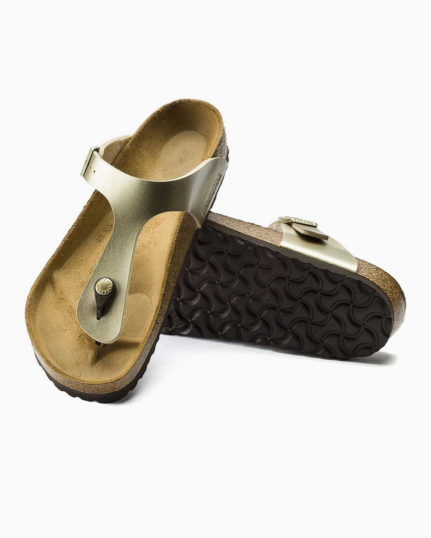 Birkenstock Classics Gizeh BF Parmak Arası Kadın Terlik Altın