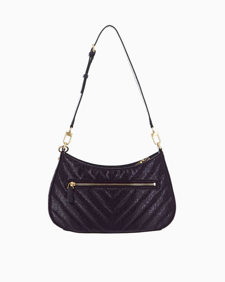 Guess Jania Top Logolu Omuz Çantası Amethyst