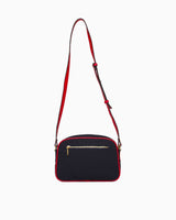 Us Polo Assn Logolu Çapraz Askılı Çanta Lacivert - Kırmızı - Beyaz