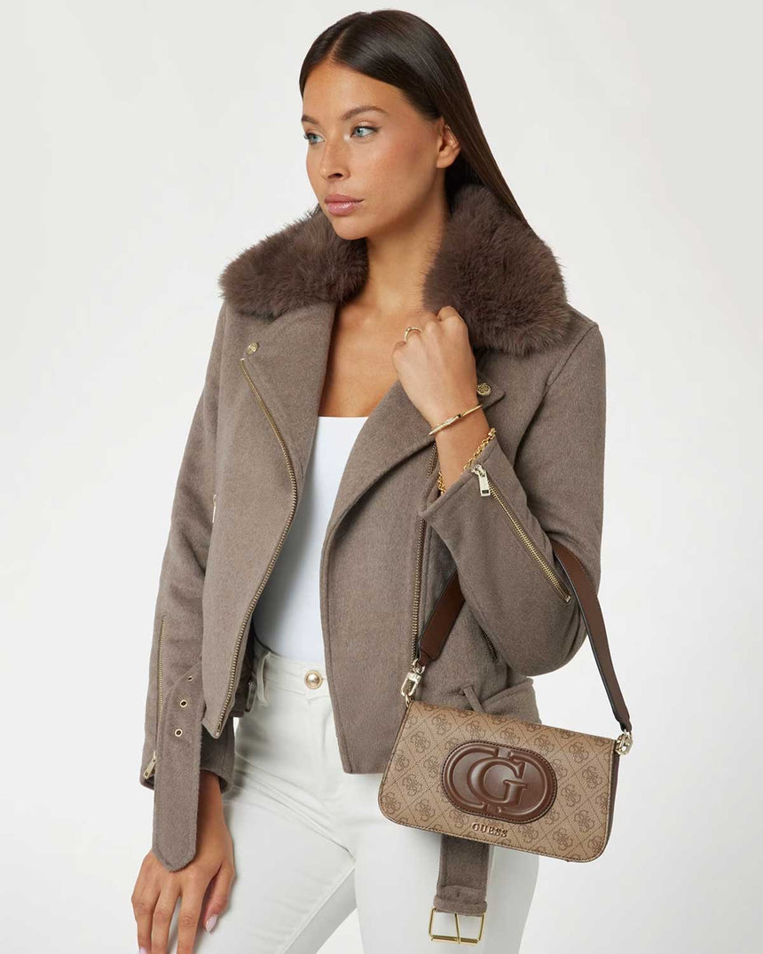 Guess Eco Mietta Shoulder Bag Omuz Çantası