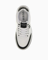 Guess Wedge Logolu Sneaker White / Black
